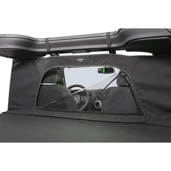 Load image into Gallery viewer, MasterTop Wind Stopper Plus &amp; Tonneau Cover 2-Piece Kit for 07-18 Jeep Wrangler JK 2-Door
