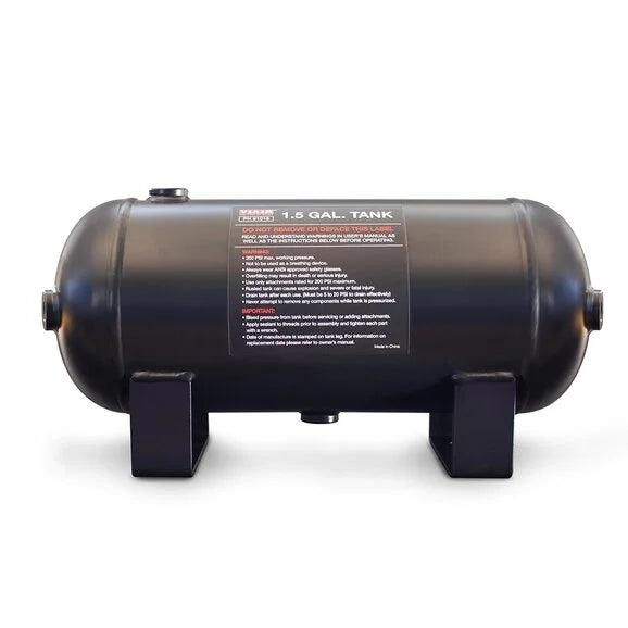 Load image into Gallery viewer, Viair 91015 1.5&quot; Air Tank with 1/4&quot; NPT Ports, 200 PSI Rated
