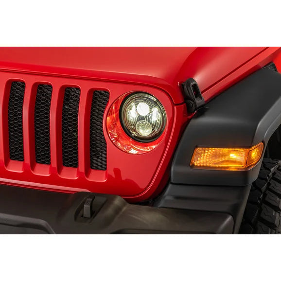 Load image into Gallery viewer, Quadratec Premium Heated LED Projector Beam Headlights for 18-24 Jeep Wrangler JL &amp; Gladiator JT
