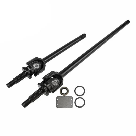 Ten Factory MG22145 Front 27 Spline (Disconnect Eliminator) Chromoly Axle Kit for 87-95 Jeep Wrangler YJ and 84-92 Cherokee XJ with Dana 30 Axle