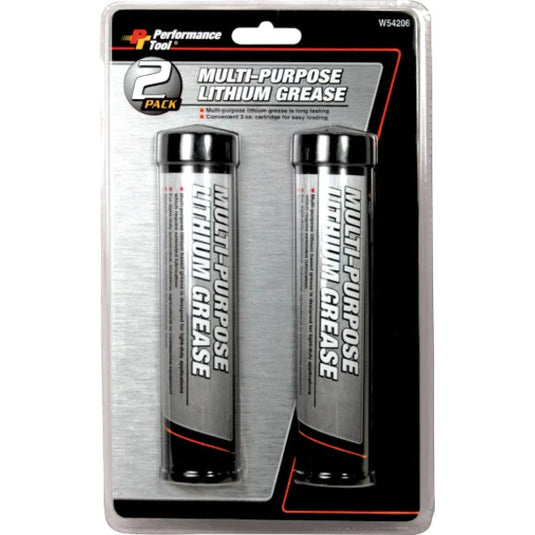 Performance Tool W54206 Multi Purpose Lithium Grease Cartridges