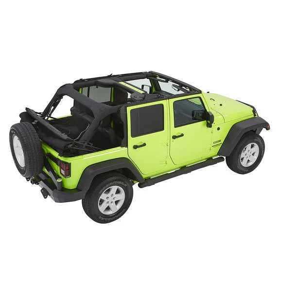 Load image into Gallery viewer, Bestop Jeep Logo Trektop Glide Soft Top for 07-18 Jeep Wrangler JK Unlimited 4-Door
