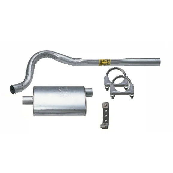 Walker Exhaust Exhaust Kit for 93-95 Jeep Wrangler YJ with 2.5L I-4 & 4.0L I-6 Engines