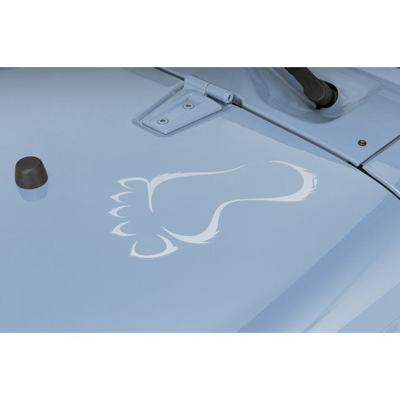 Load image into Gallery viewer, Mopar 68141692AA &quot;Footprint&quot; Hood Decal for Jeep Vehicles
