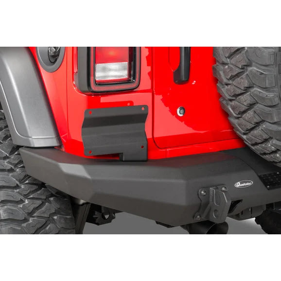 Load image into Gallery viewer, Quadratec Brute Strength Aluminum Rear Bumper for 18-22 Jeep Wrangler JL
