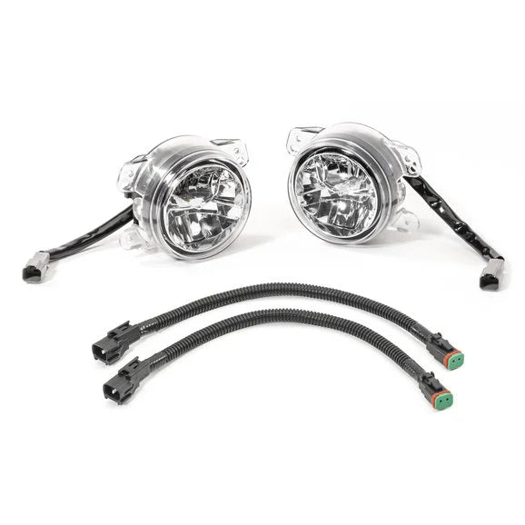 Load image into Gallery viewer, Quadratec JK Style LED Fog Lamp Kit for 97-06 Jeep Wrangler TJ &amp; Unlimited
