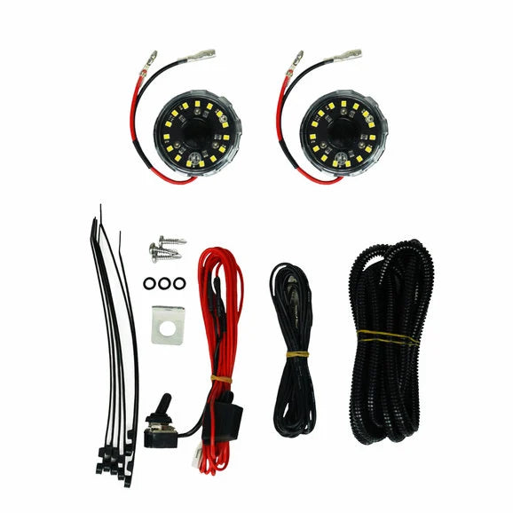 KC HiLiTES Cyclone Under Hood Two LED Light Kit V2