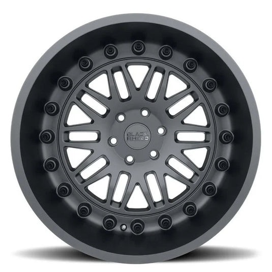 Black Rhino Hard Alloys Fury Wheel for 07-24 Jeep Wrangler JL, JK & Gladiator JT