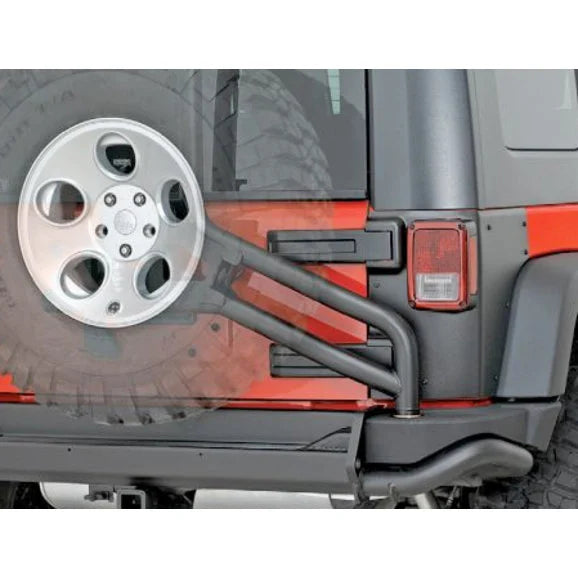 Load image into Gallery viewer, AEV 10305025AA Rear Tire Carrier Upgrade Kit for 12-18 Jeep Wrangler JK Call of Duty MW3, Moab, 10th Anniversary, &amp; Back Country Edition
