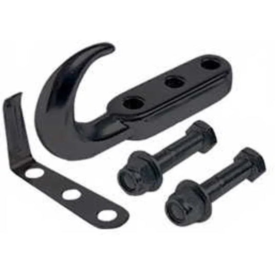 Rampage Products 7605 Tow Hook with Clip in Black for 76-06 Jeep CJ & Wrangler YJ, TJ & Unlimited