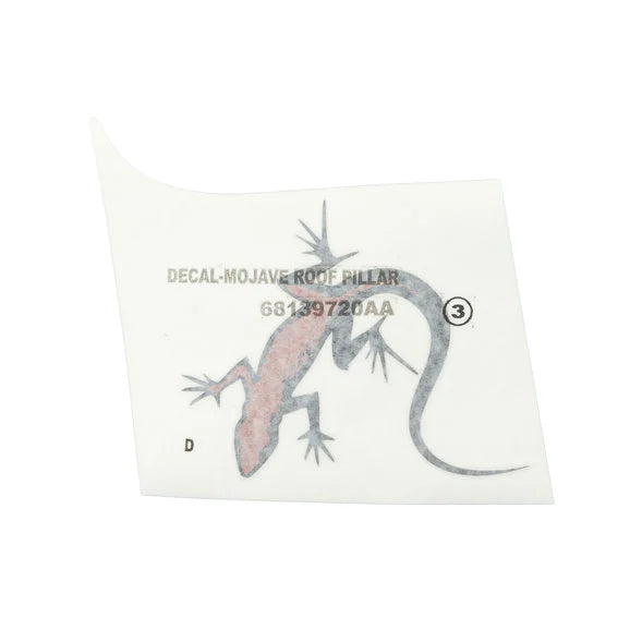 Load image into Gallery viewer, Mopar 68139720AA &quot;Lizard&quot; Hardtop Decal for Jeep Vehicles
