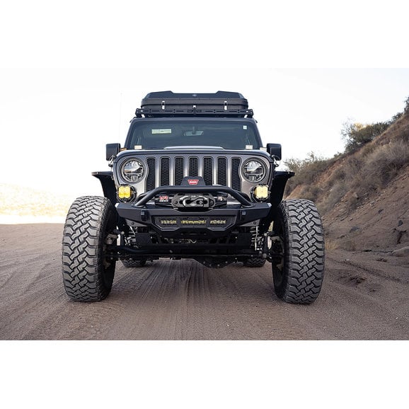 Load image into Gallery viewer, DV8 Offroad FBJL-09 Spec Series Front Bumper for 18-23 Jeep Wrangler JL &amp; Gladiator JT
