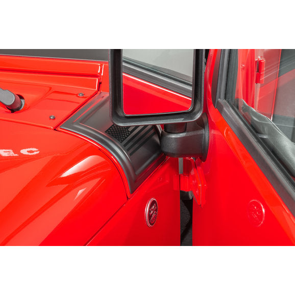 Load image into Gallery viewer, Rampage Products 76128 U.S.A. Flag Cowl Covers for 07-18 Jeep Wrangler JK
