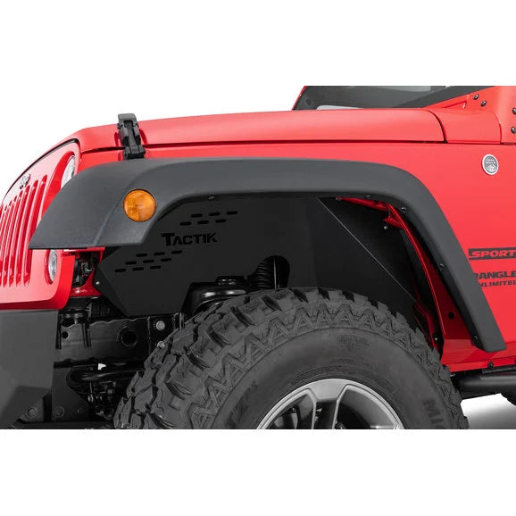 Load image into Gallery viewer, TACTIK Aluminum Inner Fender Liners for 07-18 Jeep Wrangler JK
