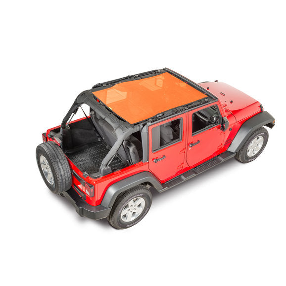 Load image into Gallery viewer, Dirtydog 4X4 Safari Sun Screen for 07-18 Jeep Wrangler Unlimited JK 4 Door
