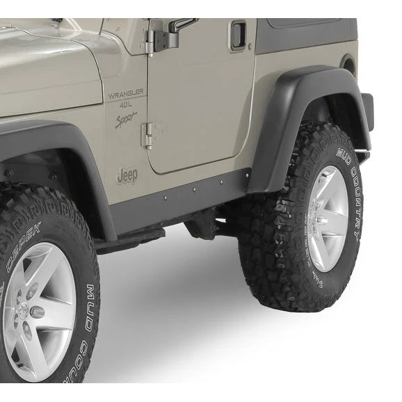 Load image into Gallery viewer, Rock Hard 4X4 Rocker Sliders w/o Tube for 97-06 Jeep Wrangler TJ
