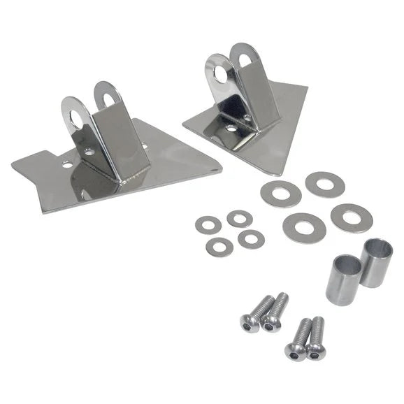 Crown Automotive RT30015 Stainless Steel Mirror Mover Set for 97-02 Jeep Wrangler TJ