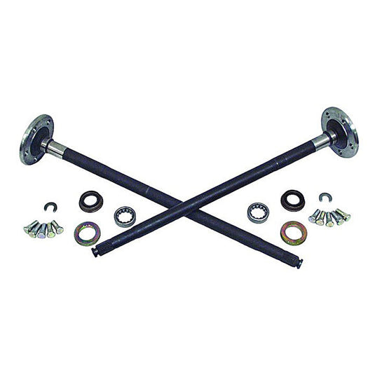 Crown Automotive RT23001 Chromoly Axle Shaft Kit for 93-02 Jeep Wrangler YJ & TJ; 92-01 Cherokee XJ and 93-96 Grand Cherokee ZJ with Dana 35 Rear Axle