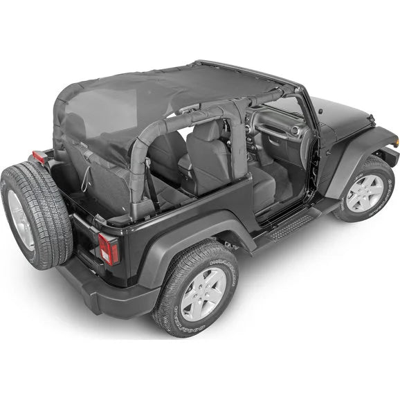 Load image into Gallery viewer, SpiderWebShade SW1 JK2D Long Top for 07-18 Jeep Wrangler JK 2 Door
