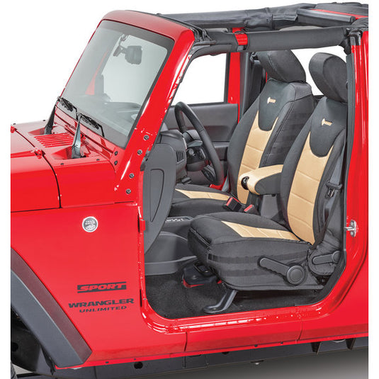 Bartact Mil-Spec Super Front Seat Covers for 07-10 Jeep Wrangler JK