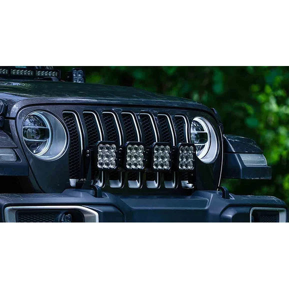 Load image into Gallery viewer, Diode Dynamics DD6827 SS5 4-Pod CrossLink Grille Lightbar Kit for 18-22 Jeep Wrangler JL
