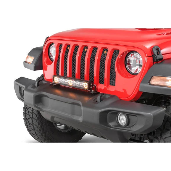 Load image into Gallery viewer, Quadratec JL-LMB Heavy-Duty Auxiliary Light Mount Brackets for 18-21 Jeep Wrangler JL &amp; Gladiator JT
