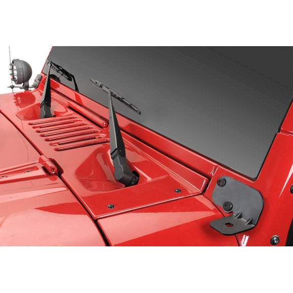 Load image into Gallery viewer, Rampage Products 86692 Windshield Light Brackets for 07-18 Jeep Wrangler JK
