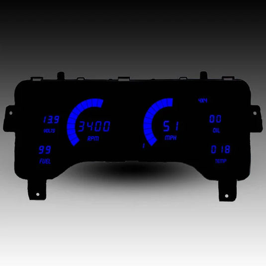 Intellitronix LED Digital Gauge Panel for 97-06 Jeep Wrangler TJ