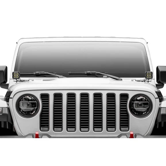 Load image into Gallery viewer, T-Rex 6204941 Round Billet 1-Pc Black Round Grille without Forward Facing Camera for 18-20 Jeep Wrangler JL
