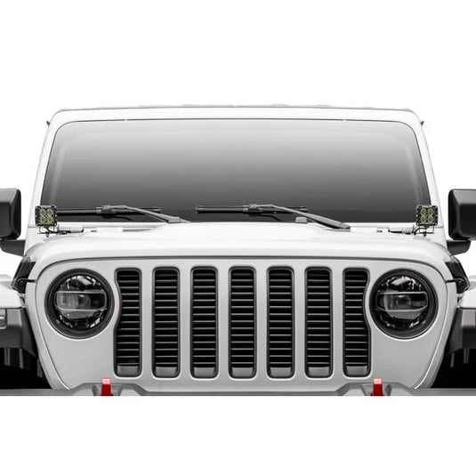 T-Rex 6204941 Round Billet 1-Pc Black Round Grille without Forward Facing Camera for 18-20 Jeep Wrangler JL