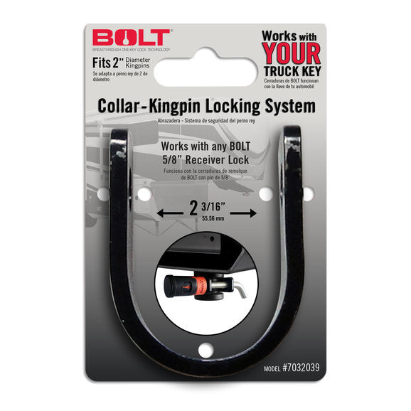 BOLT 7032039 Collar Kingpin Locking System