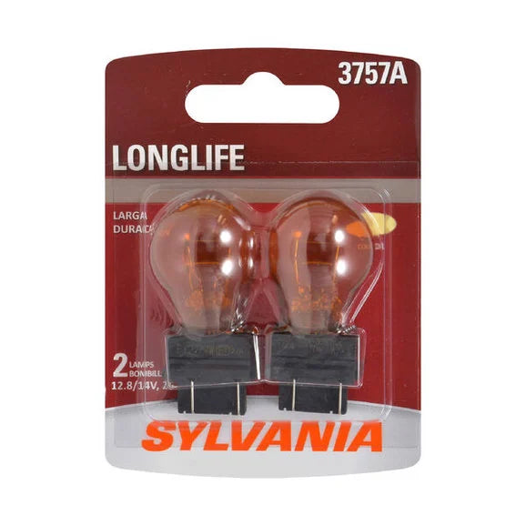 Sylvania 3757ALL.BP2 #3757A Long Life Mini Bulb 2 Pack