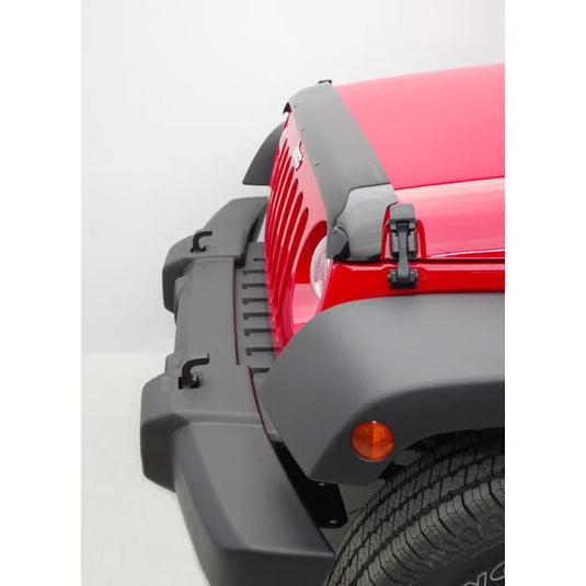 Focus Auto Design Inc. HD7W07 FormFit Hood Protector for 07-18 Jeep Wrangler JK