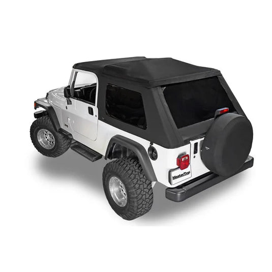 MasterTop SkyMaster® Fastback Fabric Only Replacement Soft Top for 04-06 Jeep Wrangler Unlimited LJ