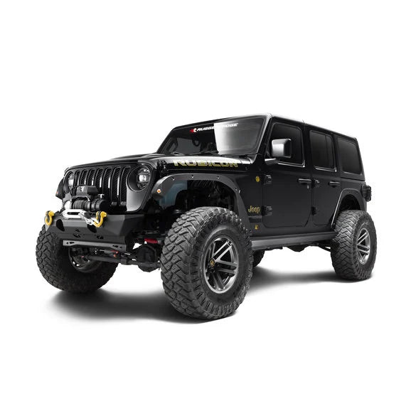 Load image into Gallery viewer, Rugged Ridge XOR Front Stubby Bumper for 07-24 Jeep Wrangler JK, JL &amp; Gladiator JT
