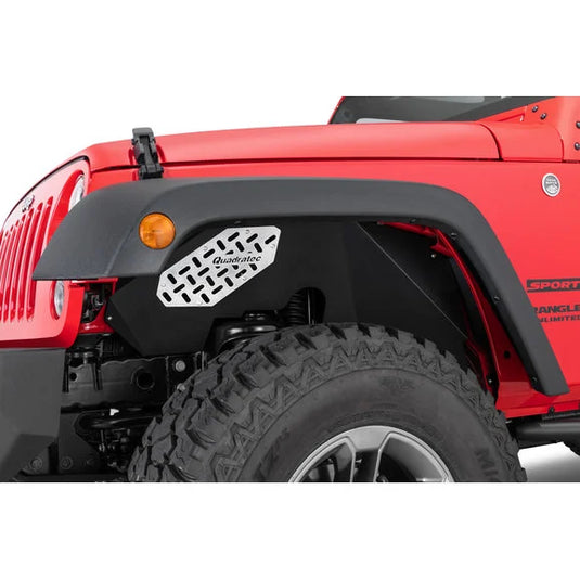 Quadratec Aluminum Inner Fender Liners for 07-18 Jeep Wrangler JK