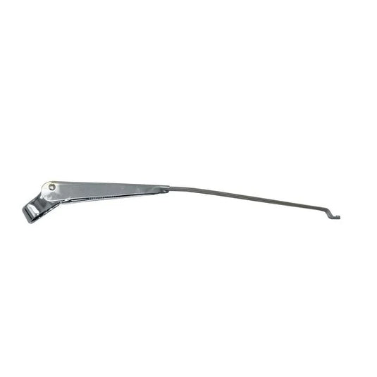 OMIX 19710.01 Front Wiper Arm in Silver for 68-86 Jeep CJ Vehicles