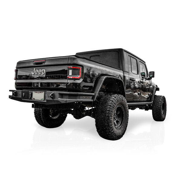 Load image into Gallery viewer, Reaper Off-Road JSR02 Bed Side Steps for 20-24 Jeep Gladiator JT with Immortal R1 Rear Bumper
