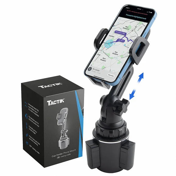 Load image into Gallery viewer, TACTIK SLT-JK987 Universal Cup Holder Cell Phone Mount
