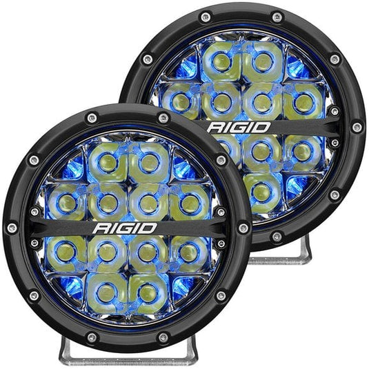 Rigid Industries 360-Series 6" Round LED Lights