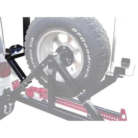 Rock Hard 4X4 Gerry Can Mount for Rear Bumper Tire Carrier