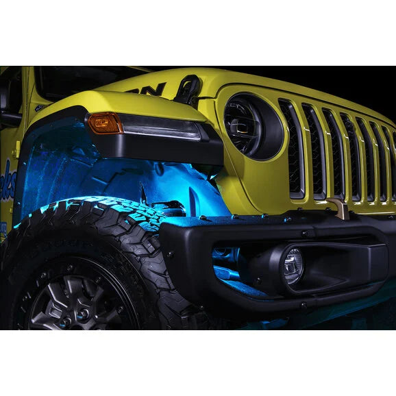 Load image into Gallery viewer, Oracle Lighting 5895-339-8 ColorSHIFT® RGB+W Underbody Wheel Well Rock Light Kit (8 PCS)
