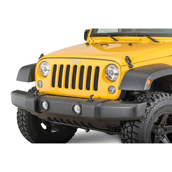 Load image into Gallery viewer, Rugged Ridge Perforated Grille Screen for 07-18 Jeep Wrangler JK
