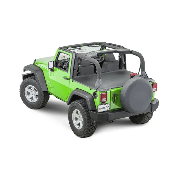 MasterTop 14500335 Tonneau Cover for 07-18 Jeep Wrangler JK