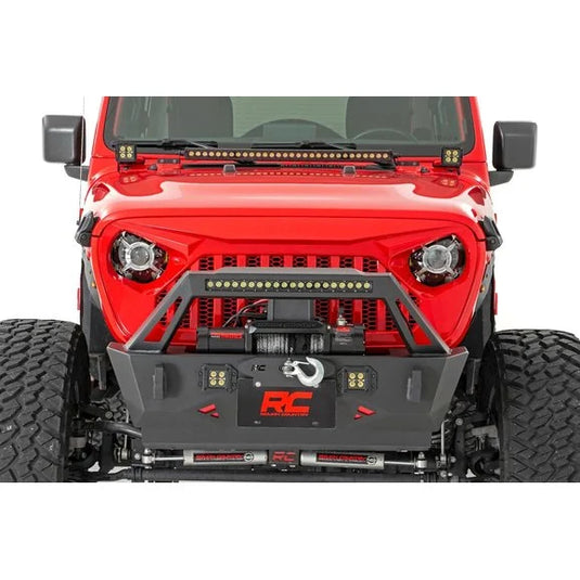 Rough Country RCH5100 9 Inch LED Projector Headlights for 18-24 Jeep Wrangler JL & 20-24 Gladiator JT