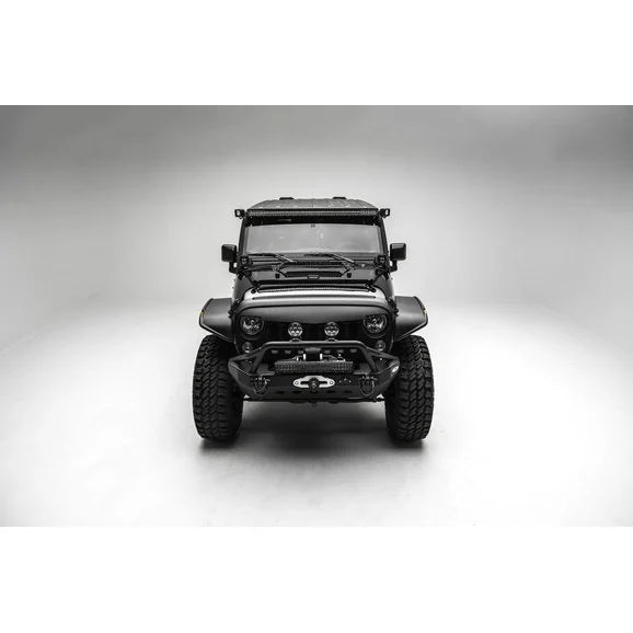 Load image into Gallery viewer, ZROADZ Z344811-KIT Hood Hinge LED Kit with 20&quot; Light Bar for 07-18 Jeep Wrangler JK
