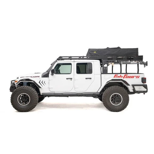 Fab Fours Overland Rack Extension (Requires Overland Rack) for 20-24 Jeep Gladiator JT