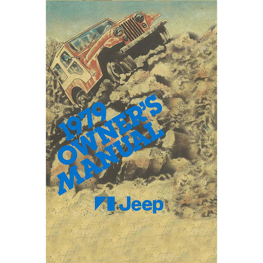 Bishko Automotive Literature Factory Authorized Owners Manuals for 72-86 CJ Jeep Models