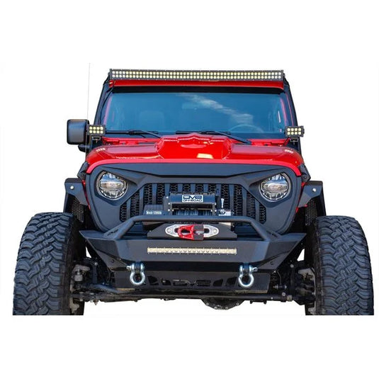 DV8 Offroad GRJL-01 Replacement Grill-Black for 18-23 Jeep Wrangler JL & Gladiator JT