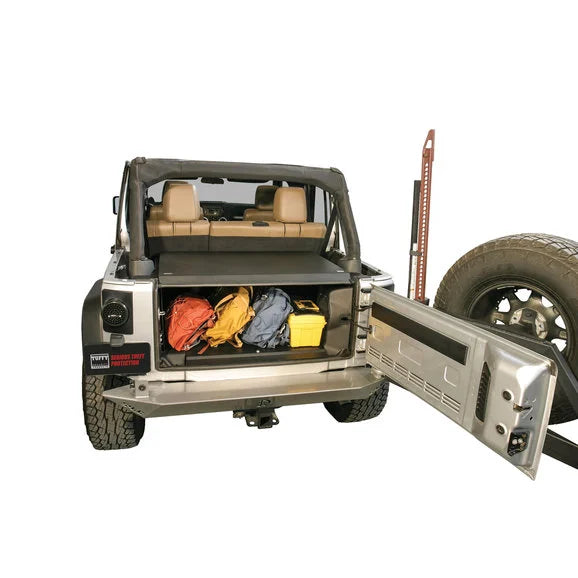 Load image into Gallery viewer, Tuffy 326-01 Security Products Deluxe Security Deck Enclosure for 11-18 Jeep Wrangler JK
